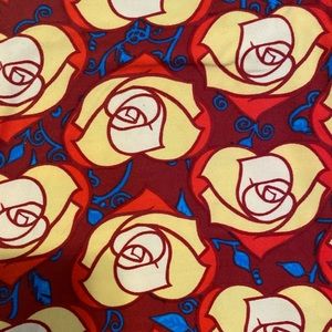 Llr tc rose leggings euc